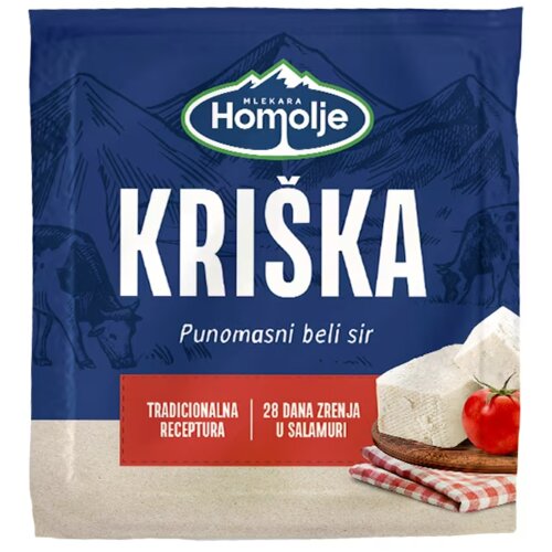 Mlekara Homolje sir kriška bela homoljska 250G Cene