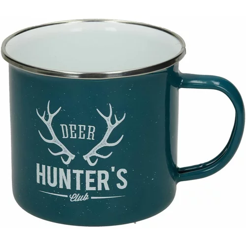  Skodelica Deer Hunter’s, emajlirana, zeleno modra