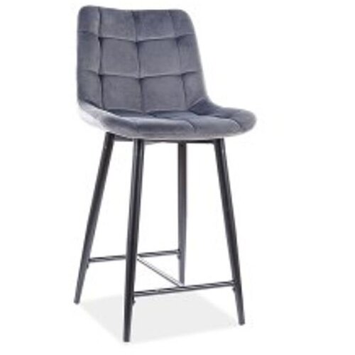 Barska stolica CHIC H-2 - Tkanina - siva Cene