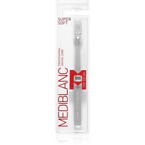 MEDIBLANC 4990 Super Soft zobna &amp;scaron;četka Grey 1 kos Slike