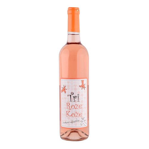 Erdevik Tri roze koze vino 0.75l Slike