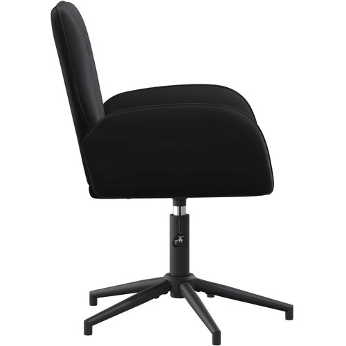  Okretne radne stolice 4 kom. 54 x 55 x 90 cm Crna Bar&amp;scaron;un Slike