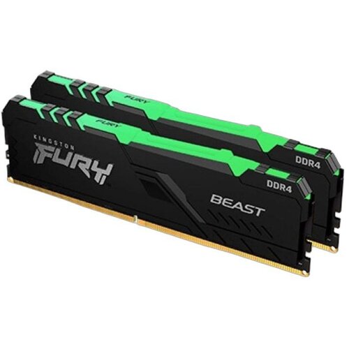 Kingston RAM memorija DDR4 32GB 2x16GB kit 3200MHz Fury Beast RGB Cene