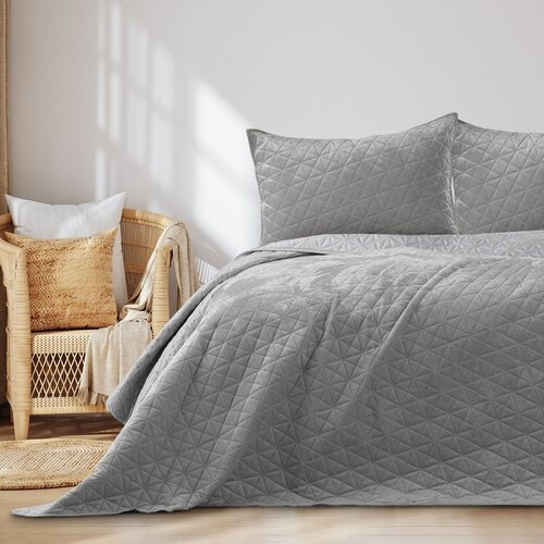 AmeliaHome Prekrivač Laila 170x270 cm, siva Cene