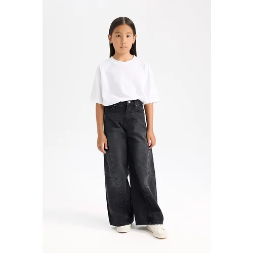 Defacto Girl's Wide Leg Cargo Wide Leg Pants