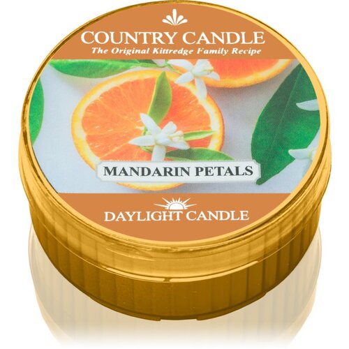 Country Candle Mandarin Petals čajna sveča 42 g Slike