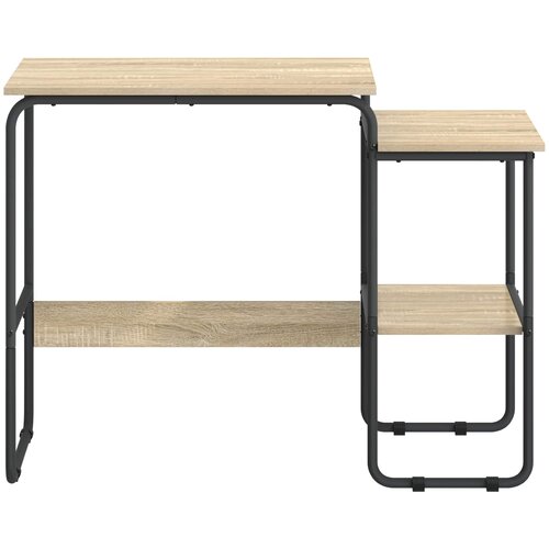  Stol s pohranom Hrast sonoma 100 x 50 x 75 cm Slike
