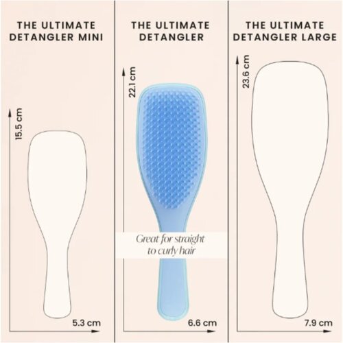 Tangle Teezer The Ultimate Detangler četka za kosu nijansa Matte - Porcelain Cream 1 kom Slike