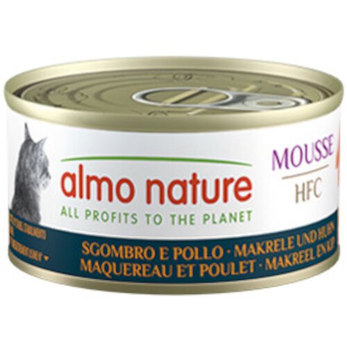 Almo Nature HFC Cat Mousse 70 g - Skuša i piletina Cijene