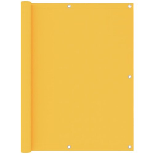 vidaXL Balkonsko platno rumeno 120x500 cm oksford blago, (20692964) Cene