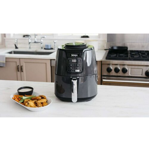 Ninja airfryer AF100EU single Basket/3.8L/1550W, siva Cene