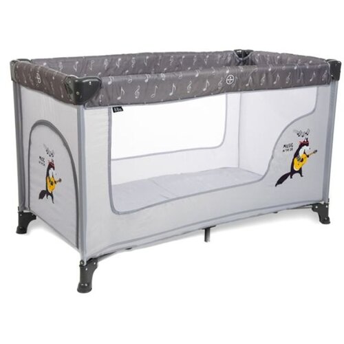 Baby Bear Origin BBO Prenosivi Krevet (Bk-065) 1 Nivo Dream&Play - Grey Cene
