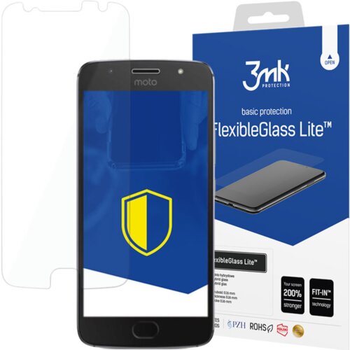 3mk MOTOROLA MOTO G5S PLUS FLEXIBLEGLASS LITE KALJENO STEKLO ZA TELEFON, (22000332) Slike