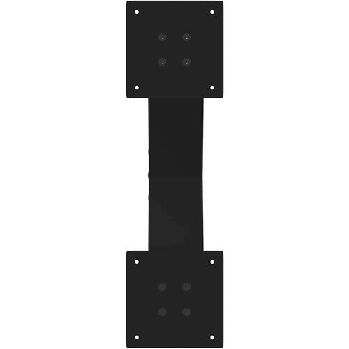 vidaXL noge kavne mize v obliki črke x 2 kosa črna 60x(30-31) cm jeklo Cene