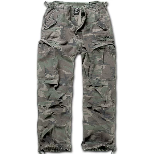Brandit muške cargo camo pantalone M-65, woodland
