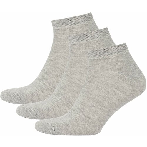 Defacto Fit Men's Cotton 3 Pack Short Socks Cene