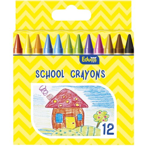  Boje vo&scaron;tane 12boja kartonska kutija color educa blister Cijene