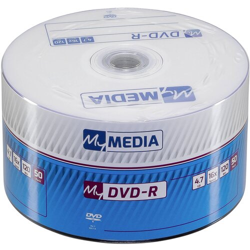 Mymedia 1x50 DVD-R 4,7GB 16x Speed matt silver Wrap Cijene