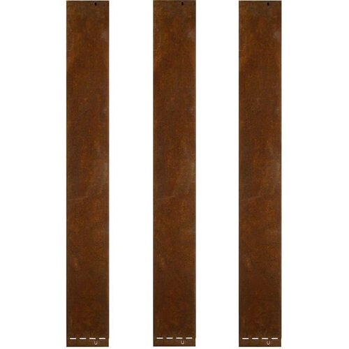 BELLISSA Robnik za travo Corten (118 x 13 cm, jeklo) Slike