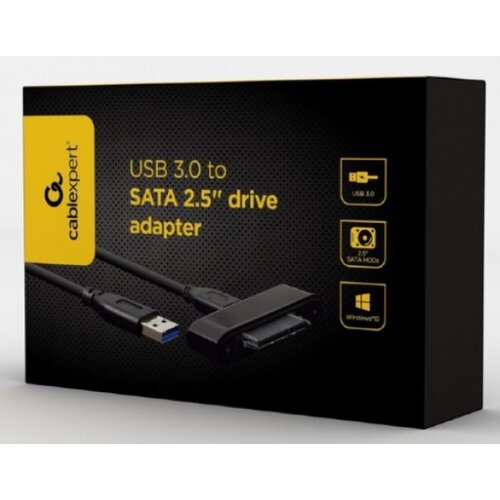 Gembird AUS3-02 USB 3.0 to SATA 2.5" drive adapter, GoFlex compatible adapter Cene