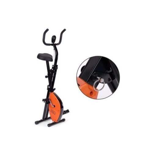 Modern Home trenažni sobni bicikl sa displejem orange Cene