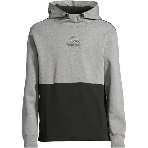 AÉROPOSTALE Sweater majica siva / crna