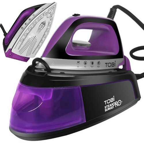 Verk 01932 TOBI Steam Surge PRO parna postaja 2400 W, 120 g/min, spremnik 1,2 L, keramička ploča Cijene