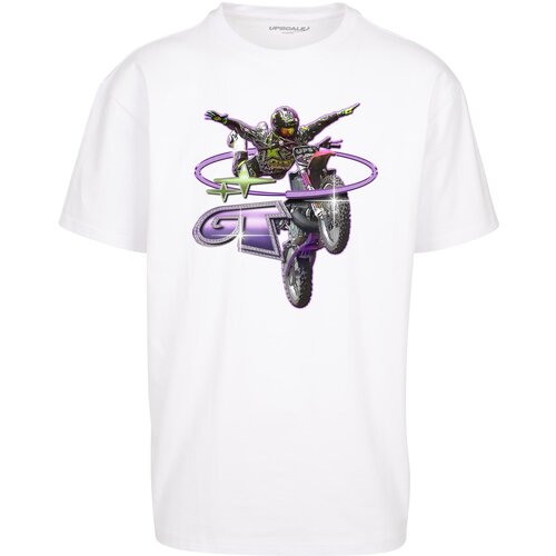 Mister Tee Moto GT Oversize T-shirt white Cene