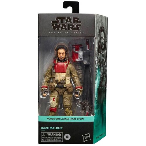 Star Wars The Black Series Baze Malbus 15-Cm-Scale Rogue One: A Story zbirateljska akcijska figurica, igrače za otroke od 4. leta dalje, (20840198) Slike