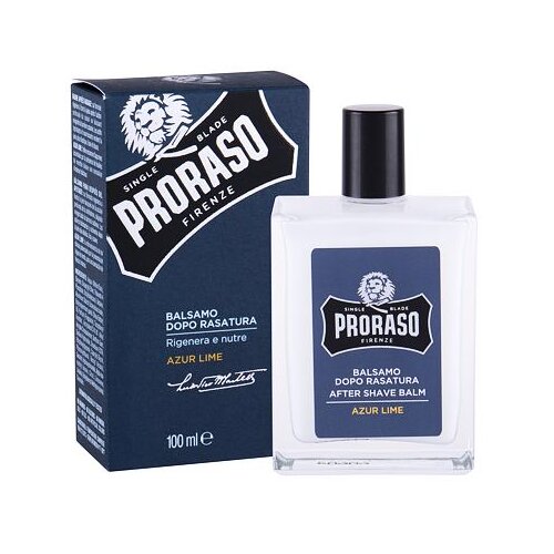 Proraso azur Lime After Shave Balm balzam za bradu s mirisom citrusa i smreke 100 ml za muškarce Cijene