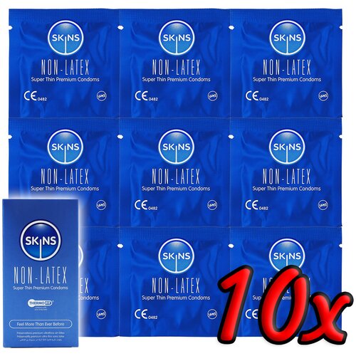 Skins Non-Latex Super Thin Premium Condoms 10 pack Slike