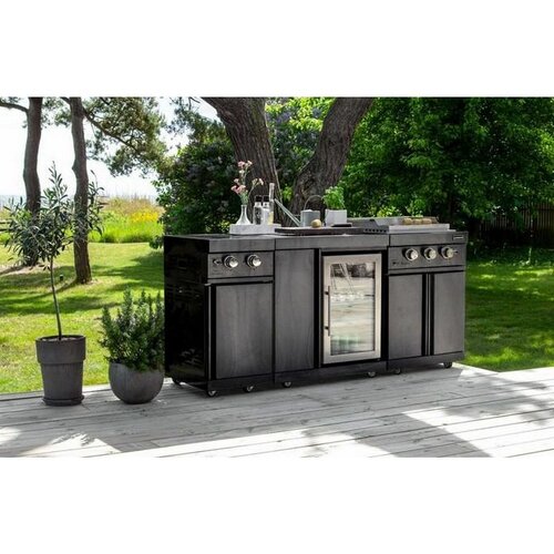 MyOutdoorKitchen Crni inox roštilj Teppanyaki modul 7906 Cijene