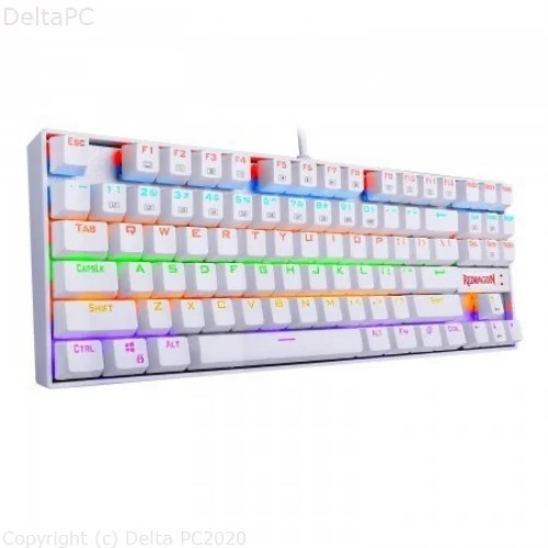 Redragon Mehanicka Gaming Tastatura RGB Kumara K552 White