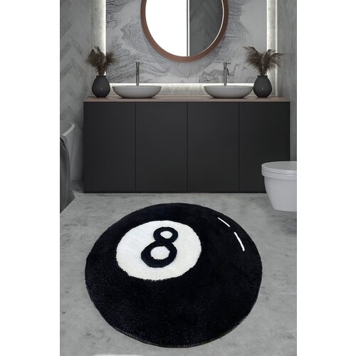 billar blackwhite acrylic bathmat Slike