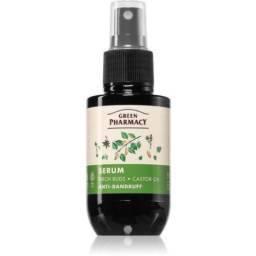 Green Pharmacy Birch Buds &amp;amp; Castrol Oil Care Serum serum protiv peruti 100 ml Slike