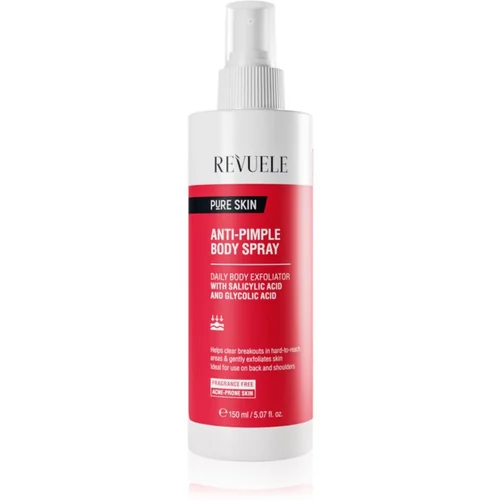 Revuele Pure Skin Anti-Pimple sprej za tijelo protiv akni 150 ml