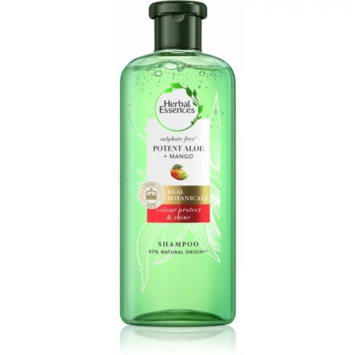 Herbal essences Bio Renew Real Botanicals vlažilni šampon Aloe & Mango 380 ml