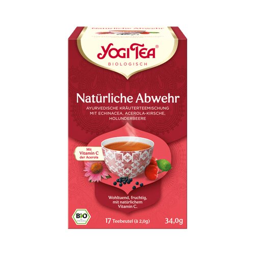 Yogi Tee Čaj za naravno obrambo bio Cene