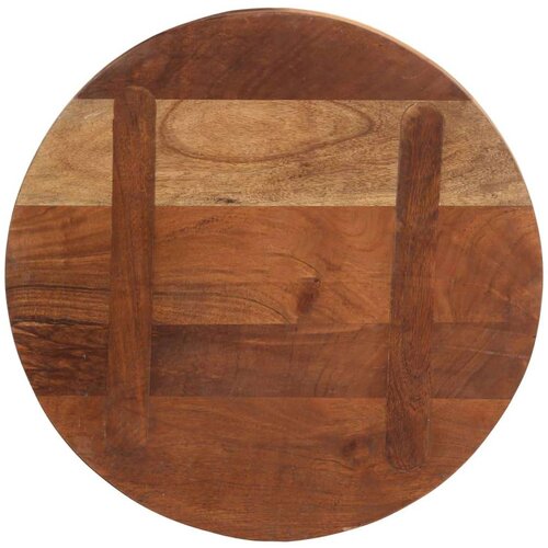 Stolna ploča &amp;Oslash; 40 x 3 8 cm okrugla od masivnog obnovljenog drva Obnovljeno drvo (prirodno) 40 cm 1 38 mm Slike
