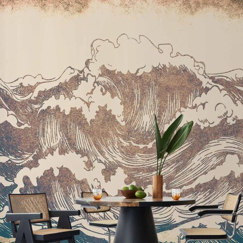  Foto tapeta - Giant waves 300x210 Premium Slike