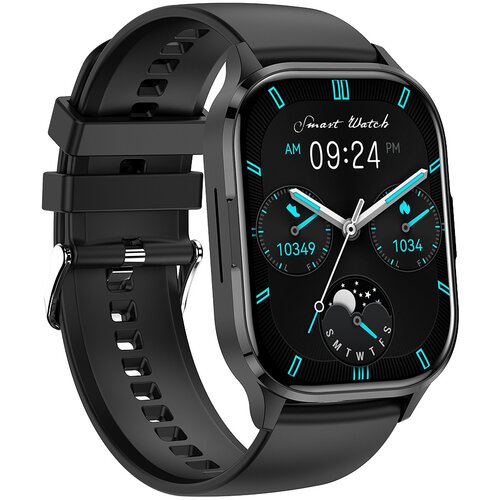 INF Pametna ura z različnimi športnimi načini, Bluetooth klici, vodotesna Black, (21299619) Cene