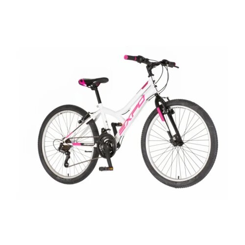 Explorer bicikl spy 24&amp;quot; belo roze Slike