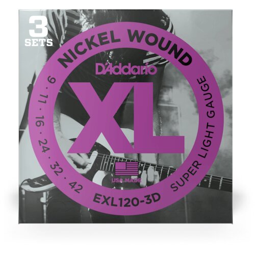 D'Addario Žice za električnu gitaru EXL120 Cene