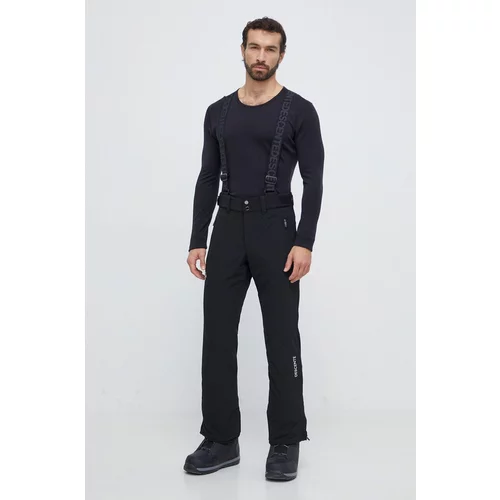 Descente Smučarske hlače Swiss črna barva