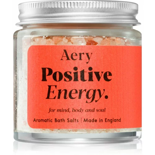 Aery Aromatherapy Positive Energy sol za kupku 120 g