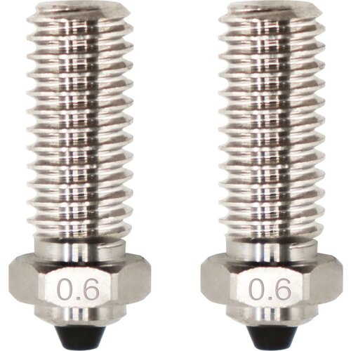 Qidi Tech Bimetalna mlaznica za X-Smart 3/X-Plus 3/X-Max 3/Q1-Pro set od 2 kom - 0,6 mm Slike