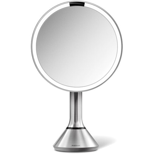 Simplehuman Kozmetično povečevalno ogledalo z lučjo &amp;oslash; 20 cm Sensor &amp;ndash; Slike