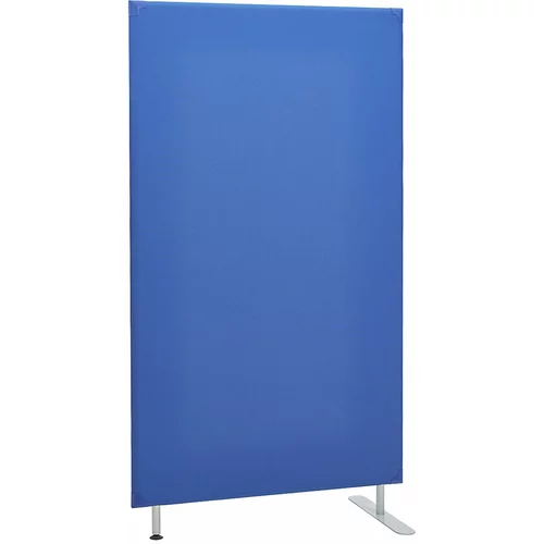 eurokraft pro Predelna stena z zvočno izolacijo, stenska plošča, višina 1800 mm, širina 1000 mm, modre barve