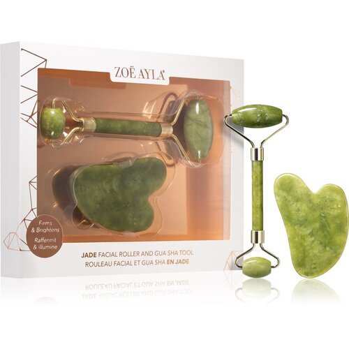 Zoë Ayla Jade Facial Roller And Gua Sha Tool poklon set za lice Cijene