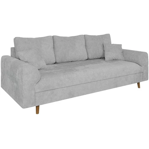 Ropez Svijetlo siva sofa 210 cm Ariella –